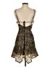Free People Animal Print Gold Cocktail Dress Size 2 - photo 2