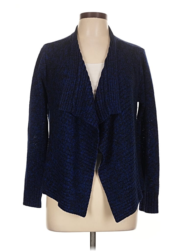 Pre-owned Attention Cardigan Sweater In Blue