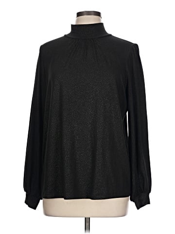 G by Giuliana Rancic Long Sleeve Blouse (view 1)