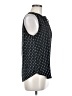 Ann Taylor LOFT 100% Rayon Black Sleeveless Blouse Size M - photo 4