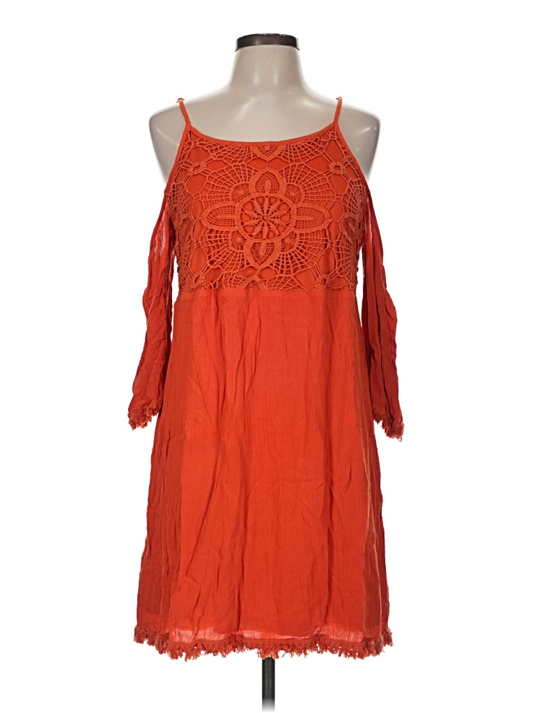 Pre-owned Miami Casual Dress In Orange