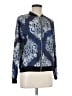 Unbranded 100% Polyester Paisley Blue Track Jacket Size M - photo 1