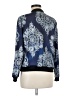 Unbranded 100% Polyester Paisley Blue Track Jacket Size M - photo 2