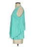 Cremieux 100% Polyester Teal Sleeveless Blouse Size S - photo 5