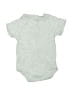 Adidas 100% Cotton Gray Short Sleeve Onesie 0-3 MO / 3 MO - photo 2