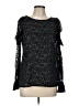 Carolina Belle Black Long Sleeve Blouse Size L - photo 1