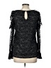 Carolina Belle Black Long Sleeve Blouse Size L - photo 2