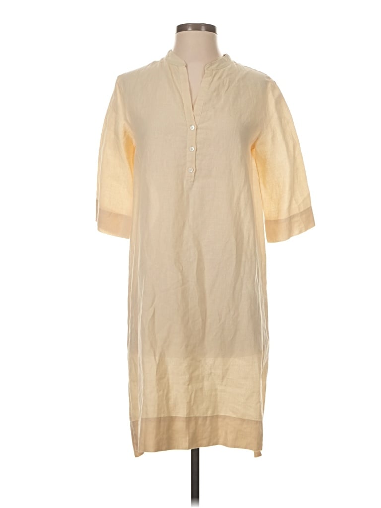 Pre-owned Ottod'ame Casual Dress In Tan