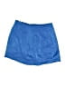 Paper Heart 100% Polyester Solid Blue Casual Skirt Size 12 - photo 2