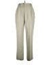 Lizsport 100% Polyester Solid Tan Casual Pants Size 14 - photo 1