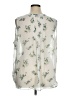 Torrid 100% Polyester Ivory Sleeveless Blouse Size 1X Plus (1) - photo 2