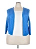 Torrid Blue Cardigan Size 3X Plus (3) - photo 1