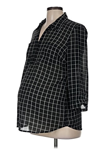 Motherhood 3/4 Sleeve Blouse (view 1)