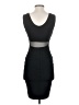 Paradiso Solid Black Cocktail Dress Size S - photo 2