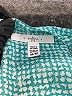 Fever 100% Polyester Graphic Teal Sleeveless Blouse Size M - photo 7