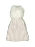First Steps Boutique Ivory Pink Beanie Size 0-3 mo - photo 1