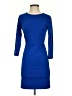 Forever 21 Solid Blue Casual Dress Size S - photo 1