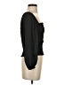 J.Crew Black 3/4 Sleeve Top Size XS - photo 4