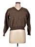 Assorted Brands 100% Virgin Wool Brown Wool Pullover Sweater Size L - photo 1