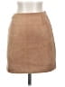 Talula Solid Tan Casual Skirt Size 0 - photo 1