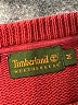 Timberland 100% Cotton Burgundy Pullover Sweater Size M - photo 7
