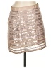 American Eagle Outfitters 100% Polyester Metallic Silver Casual Skirt Size 2 - photo 1