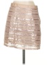 American Eagle Outfitters 100% Polyester Metallic Silver Casual Skirt Size 2 - photo 2