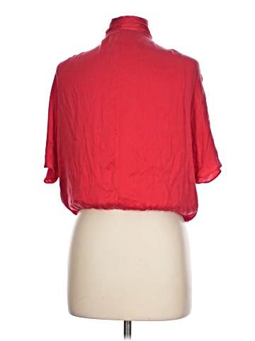 Alice + Olivia Short Sleeve Silk Top (view 2)