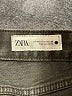 Zara 100% Cotton Black Gray Jeans Size 8 - photo 7