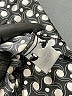 George Polka Dots Black Long Sleeve Blouse Size M - photo 8