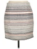 Katherine Barclay Chevron-herringbone Gray Casual Skirt Size 8 - photo 2