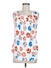 Unbranded White Sleeveless Blouse Size M - photo 1