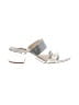 Zara Basic Metallic Silver Sandals Size EU 40 - photo 1