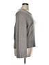 H By Halston 100% Merino Extra Fine Wool Solid Gray Tan Wool Pullover Sweater Size XL - photo 4