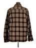 Weatherproof 100% Cotton Plaid Brown Jacket Size XL - photo 2
