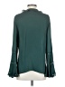Kobi Halperin Teal Long Sleeve Blouse Size S - photo 2