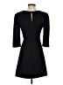 Milly Solid Black Cocktail Dress Size 2 - photo 2