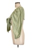 Audrey 3+1 100% Polyester Green 3/4 Sleeve Blouse Size L - photo 5