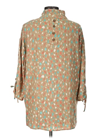 MULTIPLES 3/4 Sleeve Blouse (view 2)