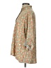 MULTIPLES Tan 3/4 Sleeve Blouse Size L - photo 5
