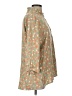 MULTIPLES Tan 3/4 Sleeve Blouse Size L - photo 4