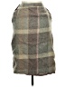 Karin Stevens Plaid Brown Casual Skirt Size 6 - photo 2