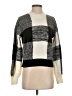 DKNY Jeans 100% Acrylic Color Block Ivory Pullover Sweater Size XS - photo 1