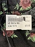 Vanilla Star 100% Cotton Floral Black Shorts Size 13 - photo 5