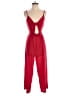 Divided by H&M Solid Red Jumpsuit Size 4 - photo 1