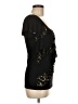 Bongo Black Short Sleeve Top Size M - photo 4