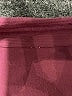 Unbranded Solid Burgundy Long Sleeve Button-Down Shirt Size XL (estimated) - photo 7