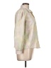 Just 100% Cotton Ivory Long Sleeve Blouse Size L - photo 4