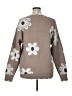 Unbranded 100% Polyester Floral Brown Pullover Sweater Size XL - photo 2