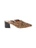 Nine West Animal Print Tan Mule/Clog Size 11 - photo 1